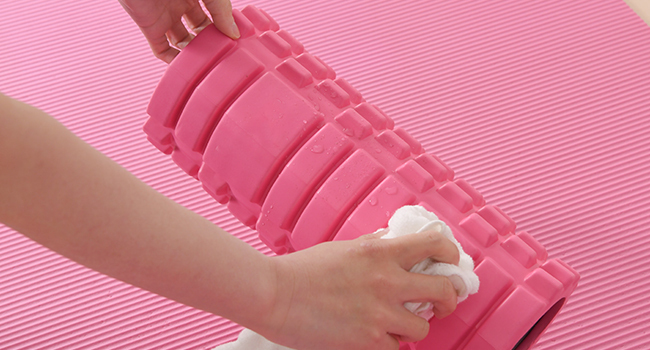 フォームローラー AYO 筋膜リリース グリッドフォームローラー ヨガポール トレーニング スポーツ フィットネス ストレッチ器具 収納バッグ