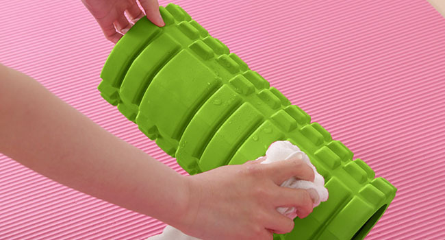 フォームローラー AYO 筋膜リリース グリッドフォームローラー ヨガポール トレーニング スポーツ フィットネス ストレッチ器具 収納バッグ