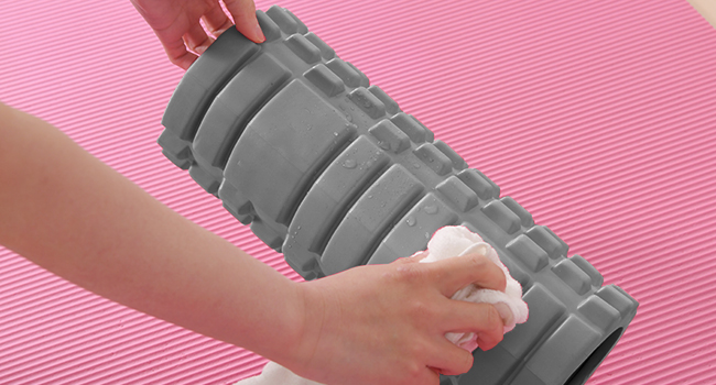 フォームローラー AYO 筋膜リリース グリッドフォームローラー ヨガポール トレーニング スポーツ フィットネス ストレッチ器具 収納バッグ