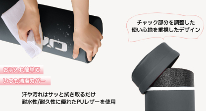 AYO ストレッチ ポール ヨガポール ヨガブロック エクササイズポール 【100cm/耐荷重150kg】フォームローラー 肩甲骨 ローラー 筋肉ほぐし ピラティス グレー