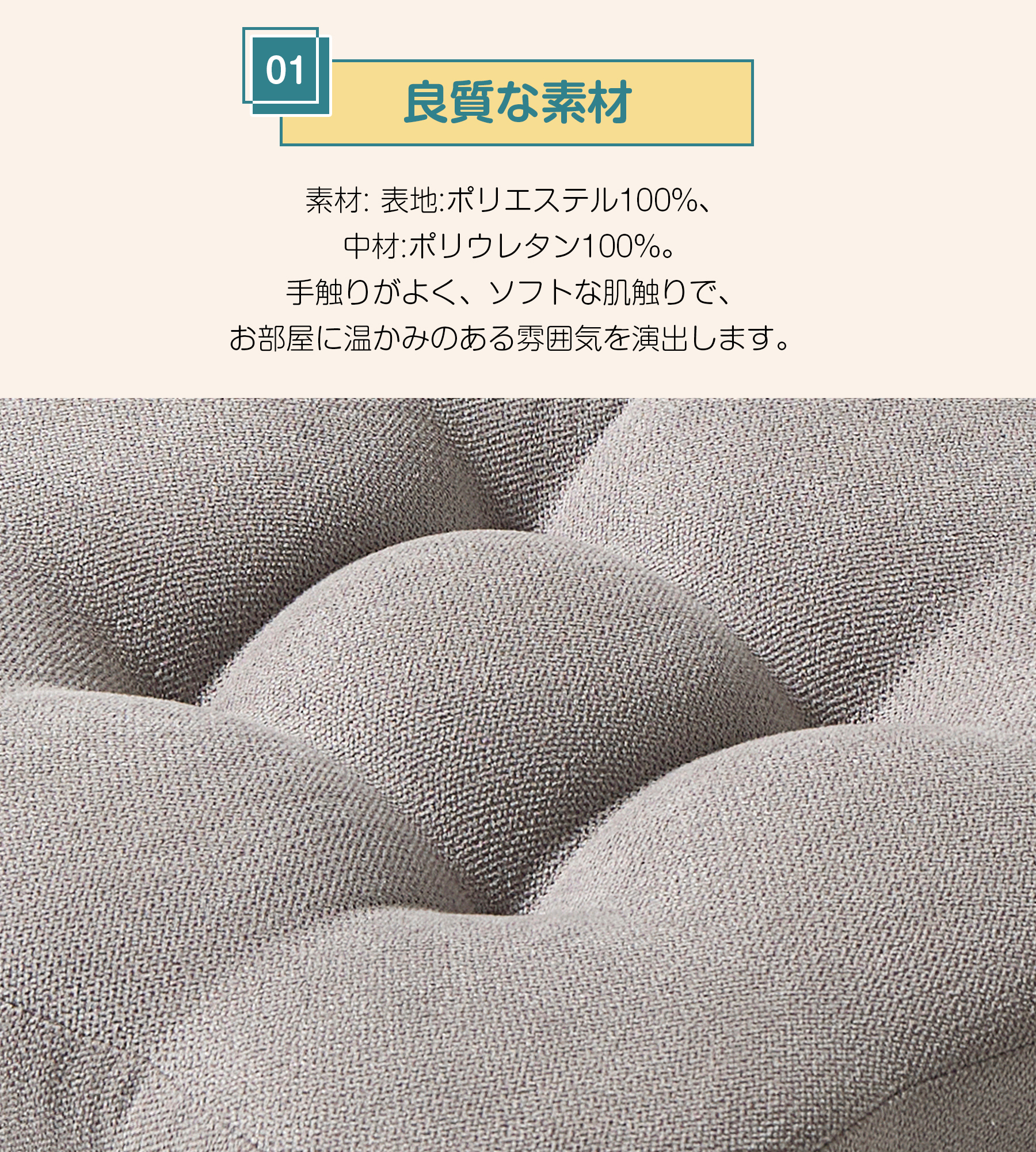 AYO 座布団 椅子クッション 厚め 8cm 低反発 2層構造 42cm 四角 無地 お尻が痛くならない ざぶとん 食卓椅子用 座り心地いい オフィスチェア用 滑り止め おしゃれ かわいい ライトグレー