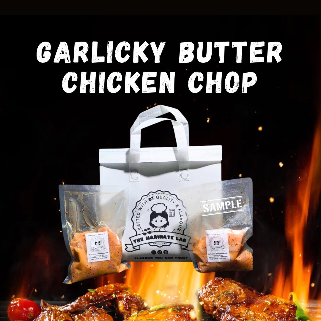 Garlicky Butter Chicken Chop (2x 400g Bundle Pack, Total 800g)