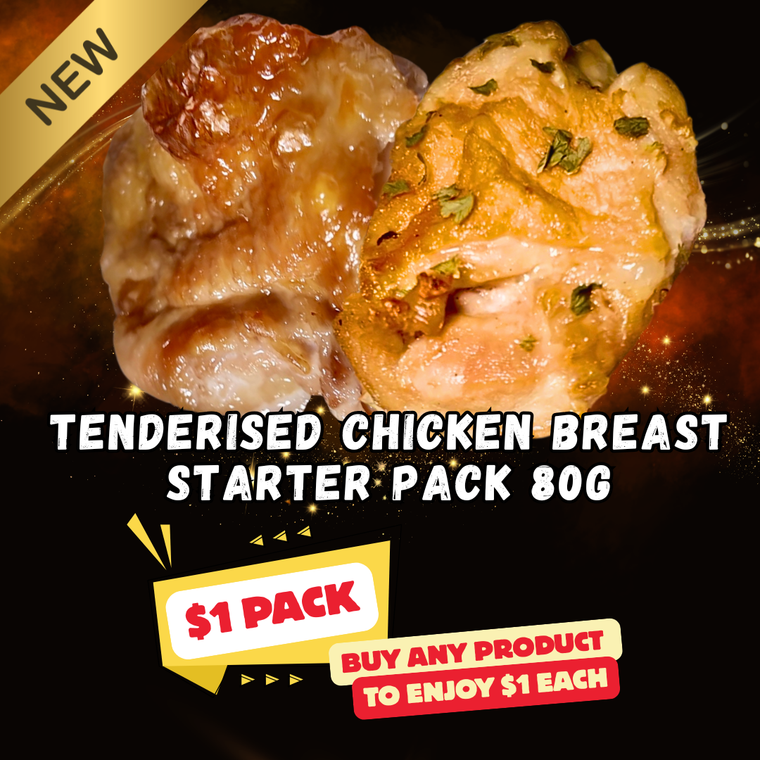 Choose Your Own Flavour - Tenderised Chicken Breast Starter Pack 80g