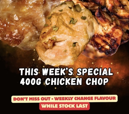 [WEEKLY SPECIAL] Miso Honey Chicken Chop 400g - While Stock Last
