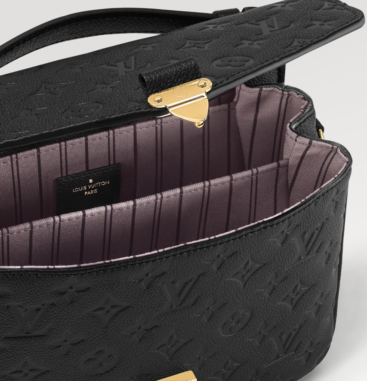 Louis Vuitton バッグ《Metis》ブラック レザー モノグラム 直営 M41487