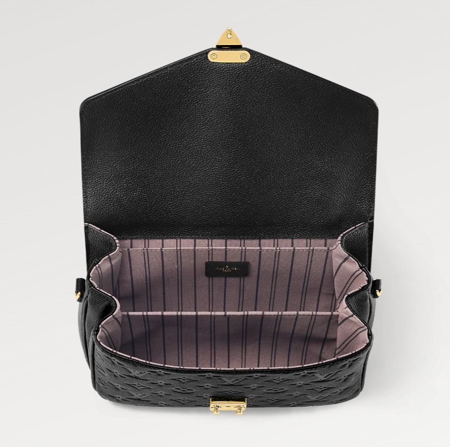 Louis Vuitton バッグ《Metis》ブラック レザー モノグラム 直営 M41487