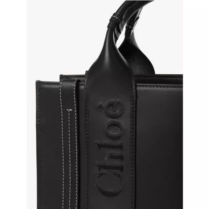 CHLOE(クロエ) WOODY LEATHER TOTE BAG SMALL [関税込]