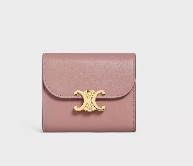 【CELINE】【送料無料】【代金引換】 コンパクト財布 TRIOMPHE