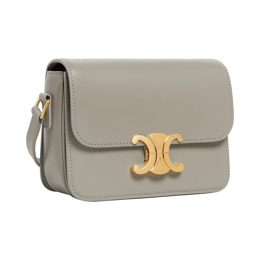 ★大人気商品★ 関税込★【セリーヌ】 スモール / トリオンフキャンバス & カーフスキン★