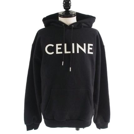 CELINE::ロゴ ルーズフィットパーカー:M[RESALE]