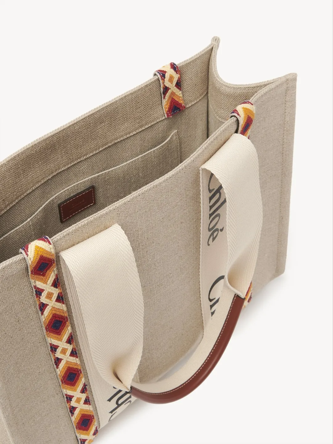 国内即発 Chloe■“woody”ミディアムトートバッグ カーフスキン