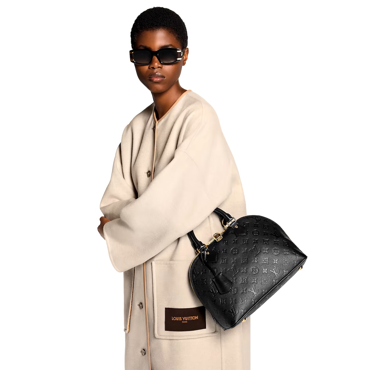 新作*LV*Alma BB モノグラム 2WAY ハンドバッグ ブラック 