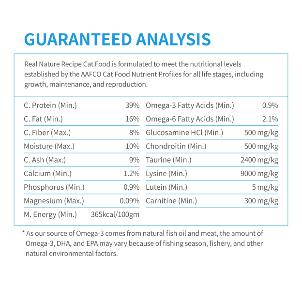 [CAT] DOUBLE DELIGHT Stomach & Coat Care Trial Set 1kg 