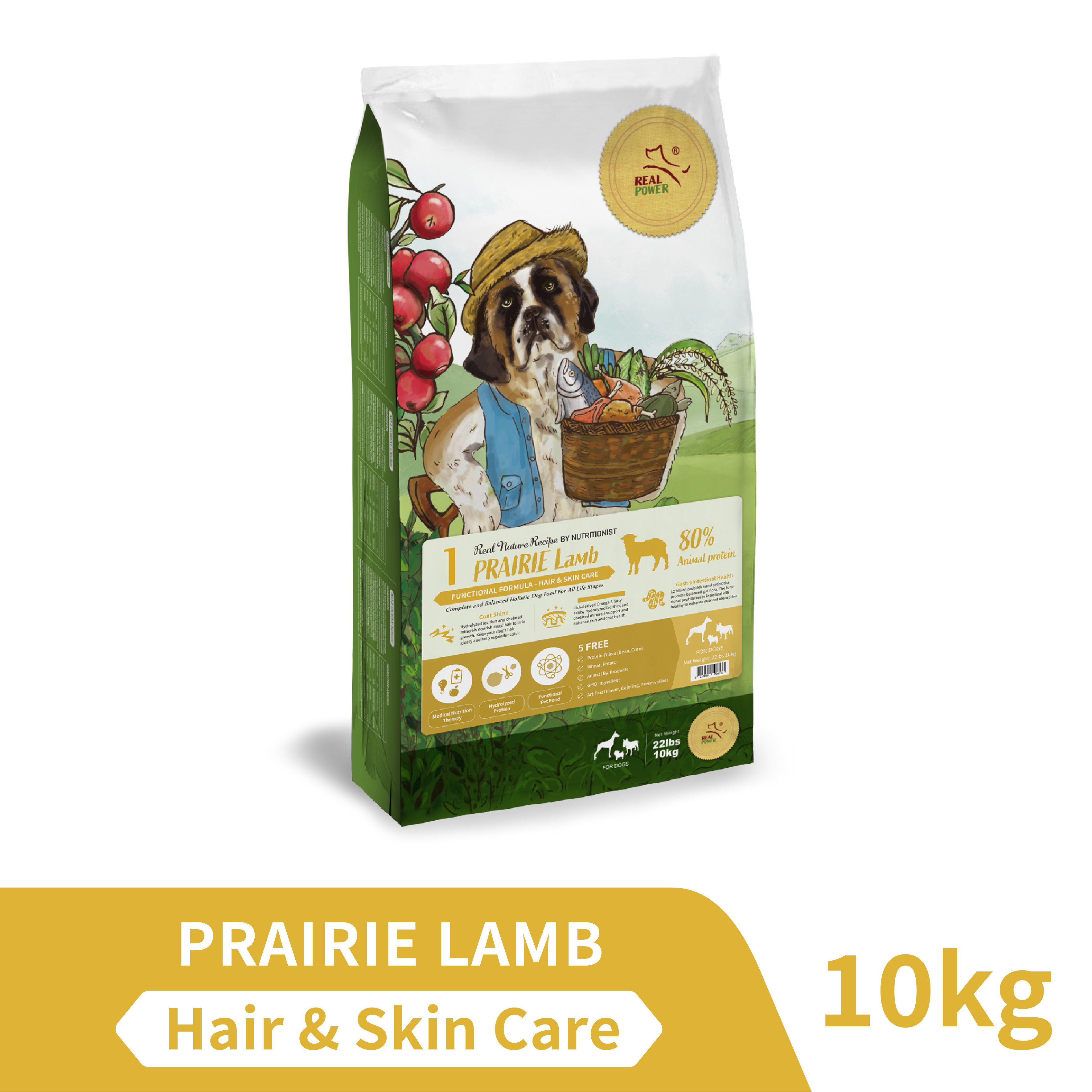 Dog Food No.1 Prairie Lamb 10Kg