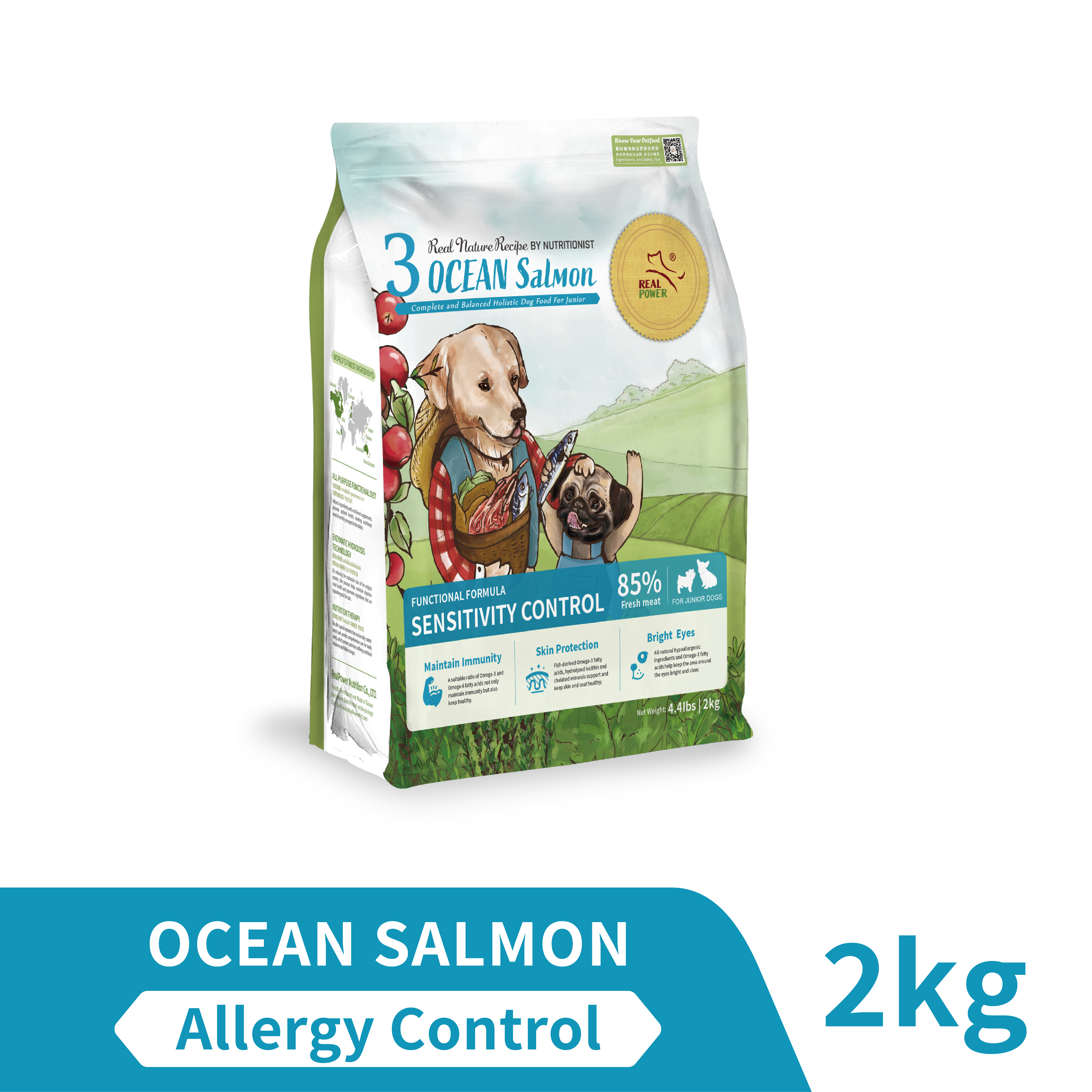 Junior Dog Food No.3 Ocean Salmon 2kg