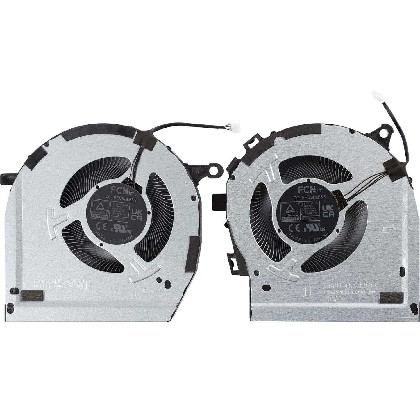 Lenovo Y7000P IRX9 2024 Legion 5 16IRX9 冷却ファン FCN FSCG DFSCL12E06486C/FSCH DFSCL12E16486C 12V 1A 4-WIRE 新品
