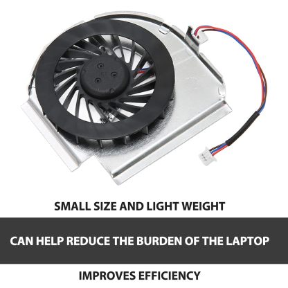 IBM ThinkPad T61P R61 W500 T500 T400 用 CPU クーラーファン 互換品 DC5V 0.4A 3Pin 簡単取り付け