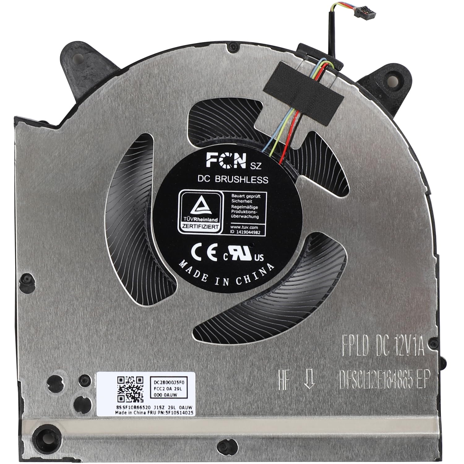 Lenovo Legion Y9000X/R9000X シリーズ専用 CPU+GPU クーリングファン 5F10S14025 など DC12V 1A 4-Pin 期間限定セール-CPUファン販売店