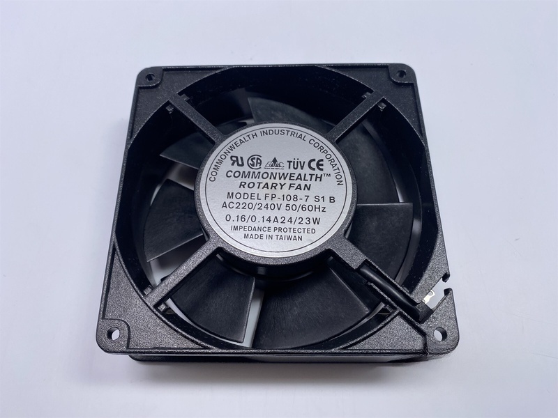 COMMONWEALTH FP-108-7 S1 B rotary 冷却ファン AC220/240V 新品 12 ヶ月保証 激安