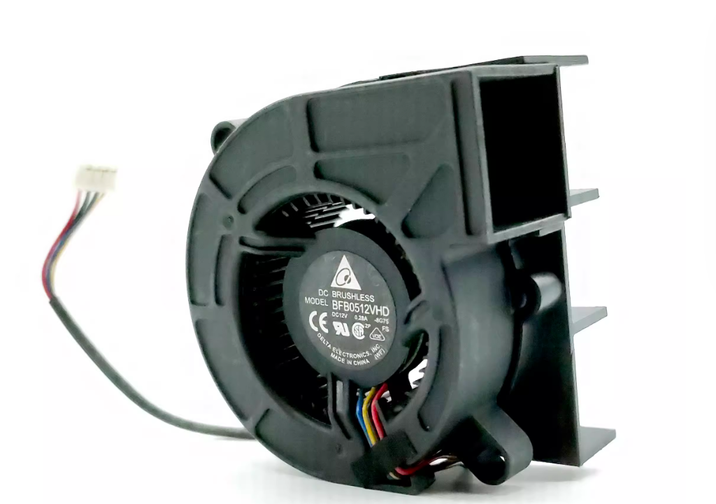 Delta 5020 BFB0512VHD-8G75 12V 0.28A 4 線 4 ピン プロジェクター用ターボファン