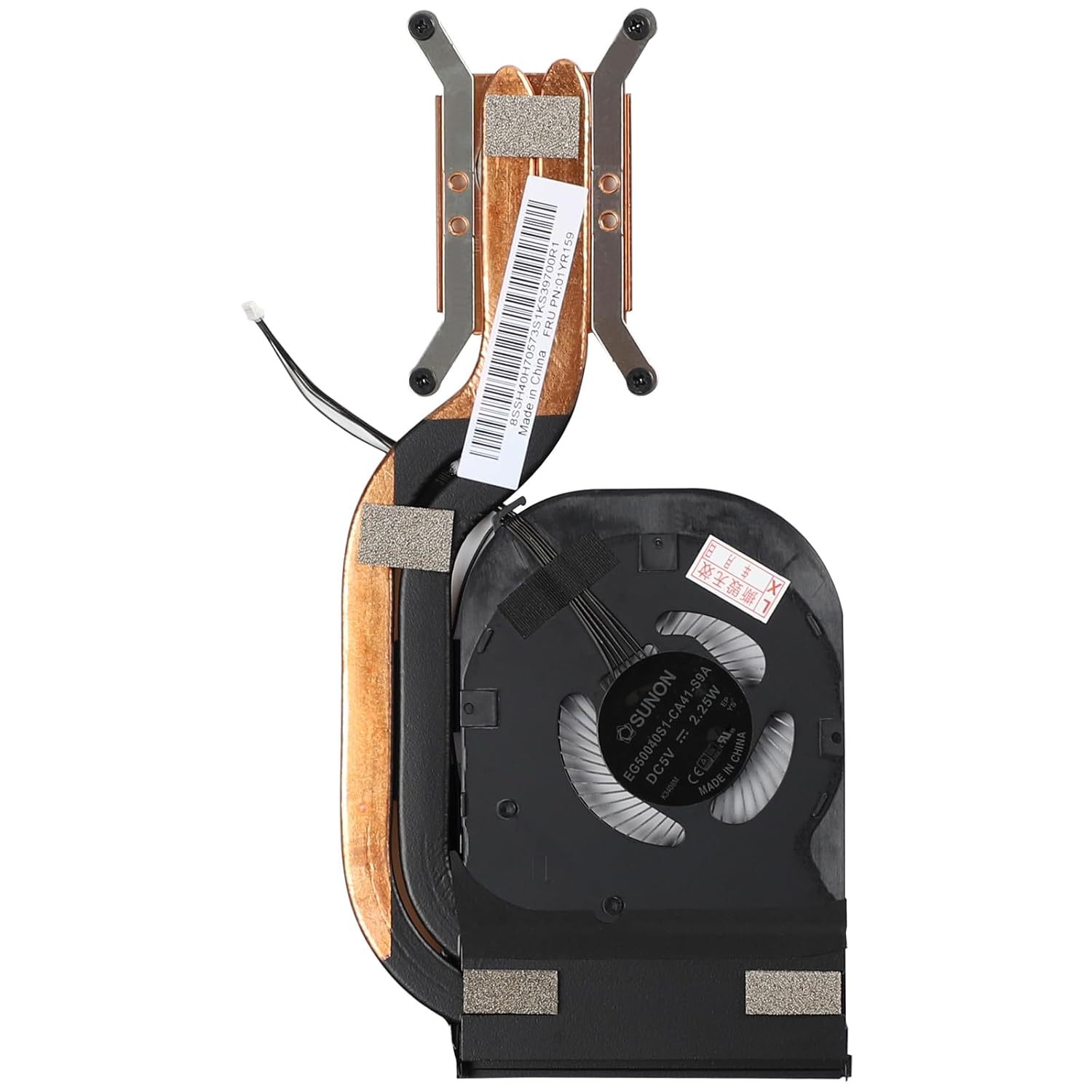 Lenovo ThinkPad X1 Carbon 6th Gen 2018 CPU クーリングファンヒートシンク EG50040S1-CA41-S9A 互換品 品質保証付き-CPUファン販売店