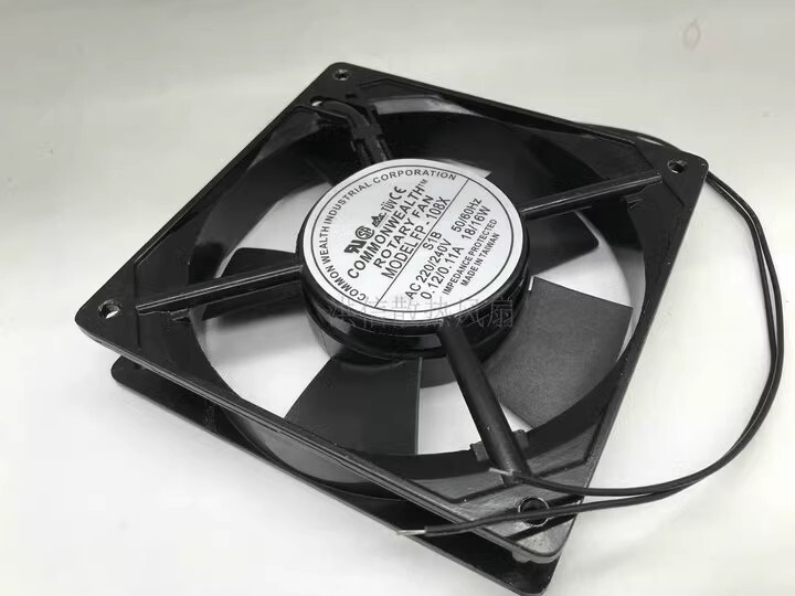 COMMONWEALTH ROTARY FAN FP-108X-S1B 冷却ファン 12025 12cm Aluminum frame 2 wire 新品 12 ヶ月保証 激安​