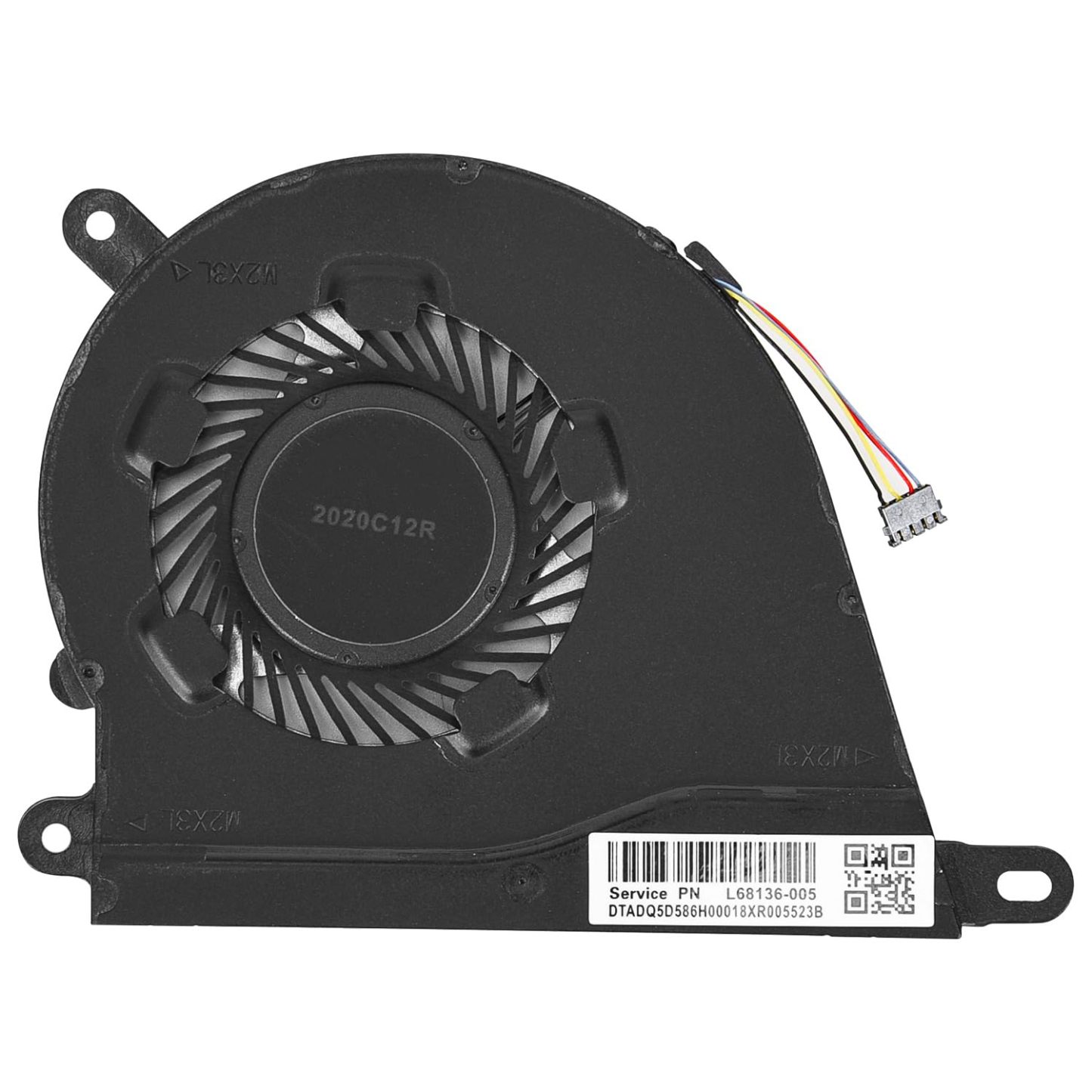 HP Pavilion 15-DY/15T-DY 等シリーズノートパソコン用冷却ファン / 未指定ブランド / L68134-001 等 / DC 5V 0.45A 4-Wire / 特価中