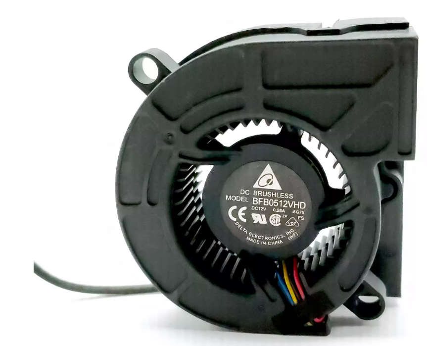 Delta 5020 BFB0512VHD-8G75 12V 0.28A 4 線 4 ピン プロジェクター用ターボファン