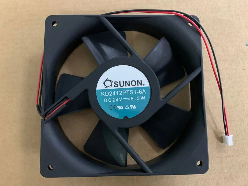 SUNON ファン KD2412PTS1-6A 24V 5.3W 120×120×25mm 2 線式 高性能冷却ファン