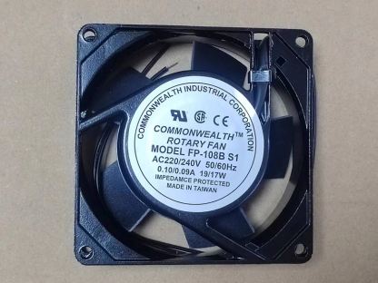 COMMONWEALTH ROTARY FAN FP-108B S1 9CM 9025 冷却ファン AC220/240V 新品 12 ヶ月保証 激安