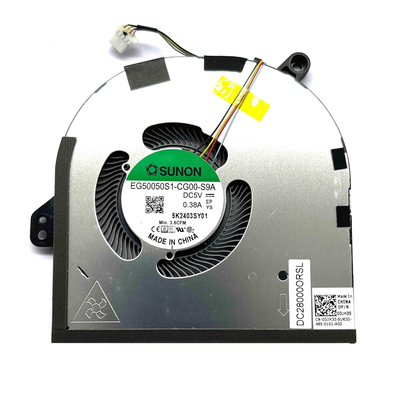 デル XPS 15 9530 ノートパソコン クーリングファン CN-0594WG CN-0MC4KC CPU+GPU 交換用 純正品質 DragonWings 