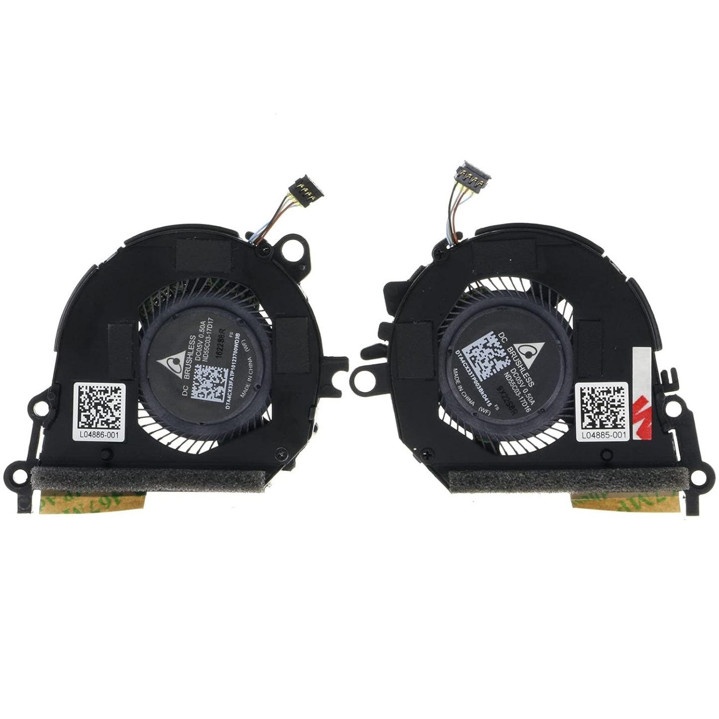 HP 13" Spectre X360 13-AP/13-AE 等 Genuine CPU 冷却ファン L04885-001 L04886-001 高品質即納