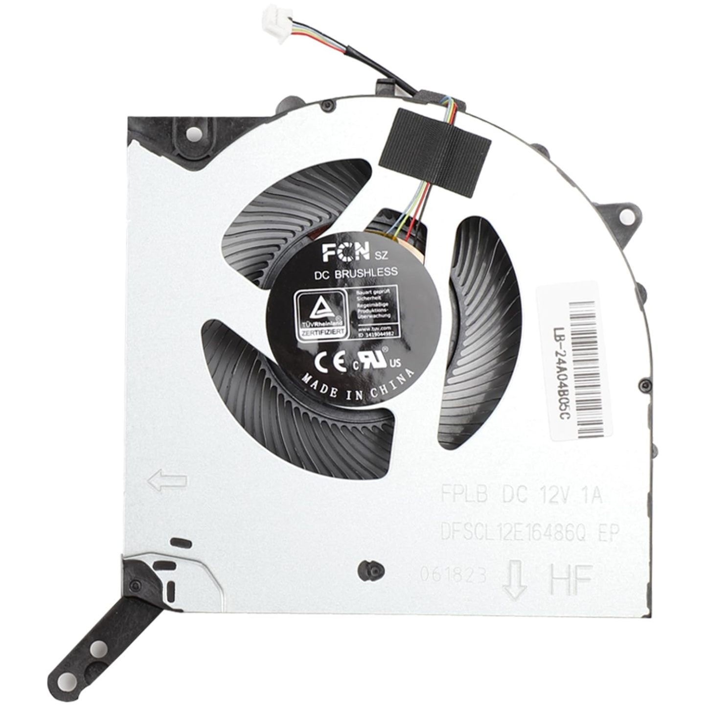 Lenovo Legion Pro 5 16ARH7H 15IAH7H 16IAH7 R9000P Y9000P Gen7 CPU+GPU クーリングファン FCN FPLA DC12V 1A 4 ピン 新品 速達
