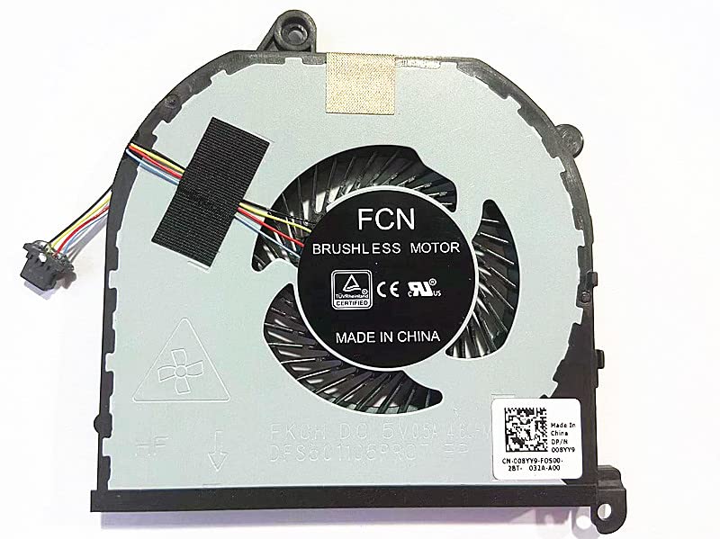 Dell XPS 15 9570 Precision 5520 5530 M5520 M5530 交換用 CPU GPU ファン 008YY9 0TK9J1 TK9J1 08YY9 新品即納