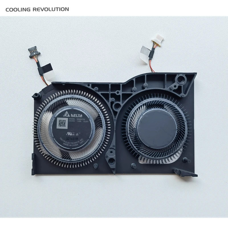 アセル Predator Triton17X 用 CPU/GPU 冷却ファン ND85C53-22J02/ND85C54-22J03 5V CPU Fan:0.70A GPU Fan:1.40A 4 線式 高品質・安価 30 日無理由返品
