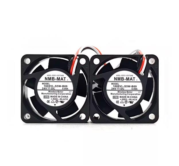 Fanuc（ファナック）A90L-0001-0575#B/#A サーボドライブファン NMB-MAT 1608VL-S5W-B69 24V 0.09A 新品 1 年保証