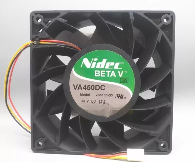 NIDEC V35130-33 DC24V 1.7A 12CM インバータ冷却ファン