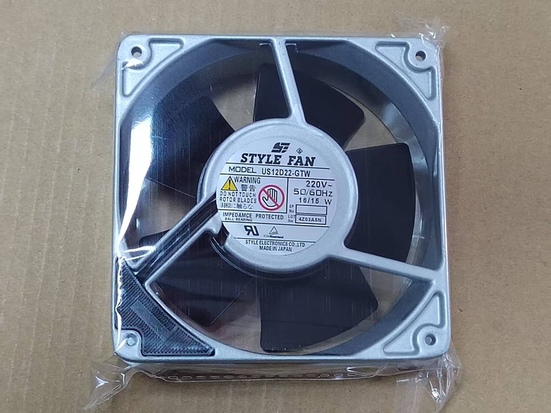 STYLE FAN US12D22-GTW 220V 12038 鉄葉軸流冷却ファン 産業用