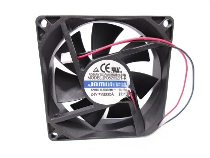 Jamicon JF0825S2H サーバースクエアファン DC24V 0.15A 80×80×25mm 2Pin 新品 12 ヶ月保証 激安