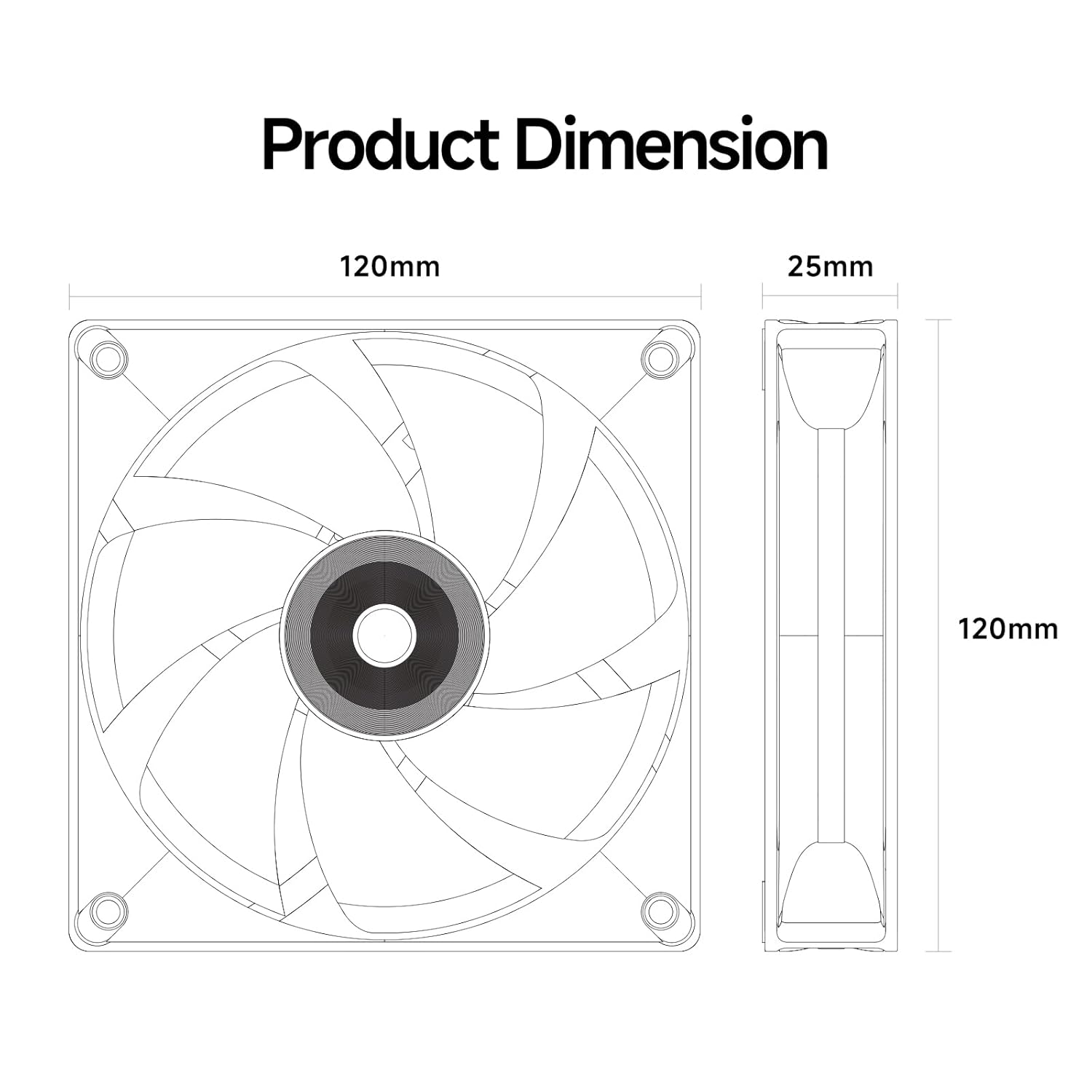 Delta F12 120mm PC ケースファン 4-Pin PWM 制御 低ノイズ 液圧ベアリング 3 個セット 新品 12 ヶ月保証 激安