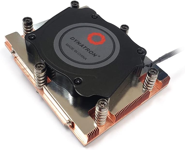 ダイナトロン 271977 アクティブエアクーラー ダイナトロン J5 1U サーバー対応 銅製ベイパーチャンバー 260W 対応 Socket SP5 新発売
