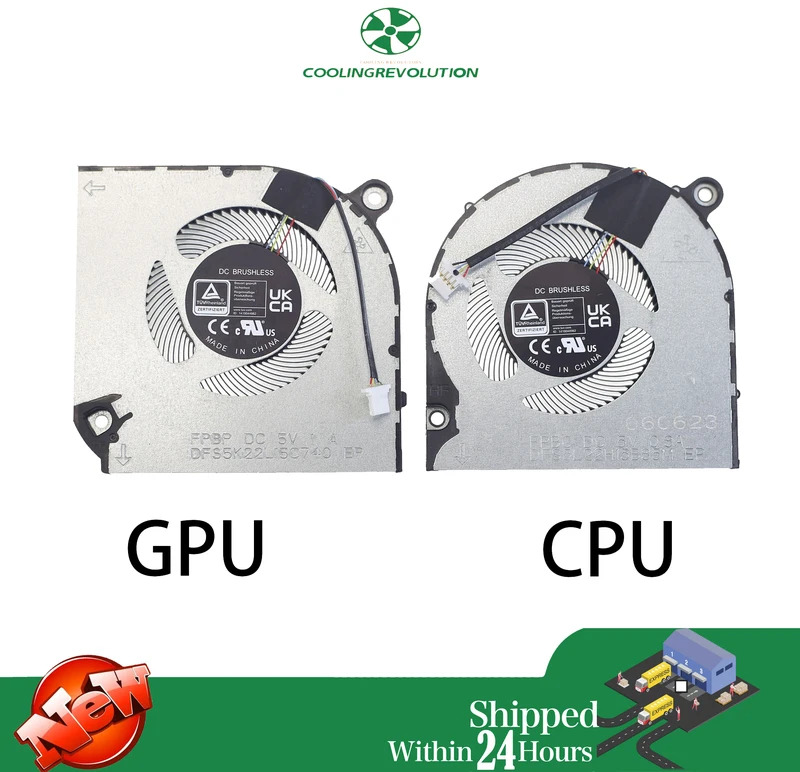 DFS5K22L15C740/DFS5K22H15B85M アセル Aspire7 用冷却ファン DC5V 4 線式 安価・高品質 30 日無理由返品 品質保証付-CPUファン販売店