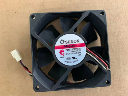 Sunon KDE1208PKV3 13.MS.AR.GN DC12V 0.8W 3-Wire 80×80×20mm サーバー冷却ファン