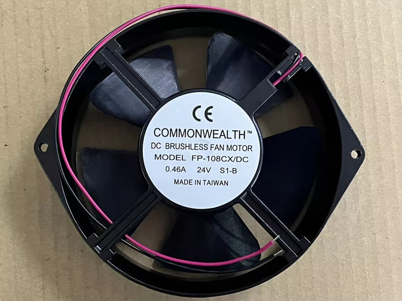 Commonwealth FP-108CX/DC-S1-B 冷却ファン DC24V aluminum frame 新品 12 ヶ月保証 激安​-CPUファン販売店