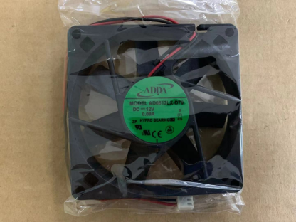【2024 最安】ADDA 8015 AD0812LX-D70 8cm 12V 0.09A 2 線式 静音サーバー冷却ファン