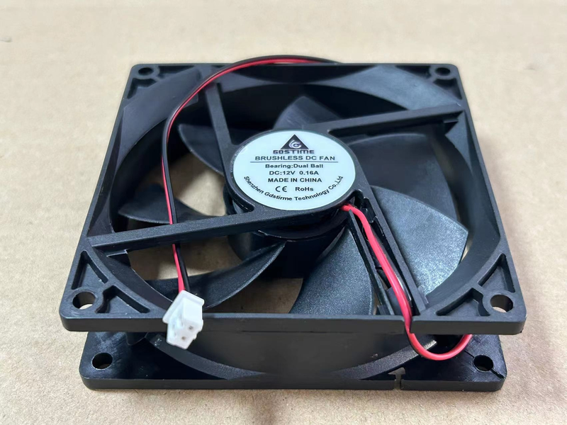 GOSTIME 9225 冷却ファン ダブルボールベアリング ブラシレス DC12V 0.16A 9CM