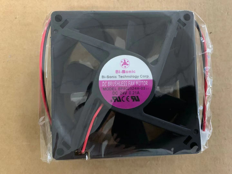 【人気】Bi-Sonic 8025 BP802524H-03 24V 0.21A 2 線式 インバータ冷却ファン 8cm