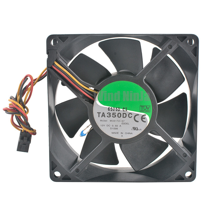 DELL Dimension 8100/8200 シャーシファン M35172-57 TA350DC 92mm 新品 12 ヶ月保証 激安