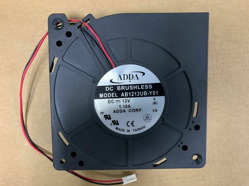 ADDA AB1212UB-Y01 冷却ファン 12V 1.10A 12032 12CM blower 2-Wire 新品 12 ヶ月保証 激安