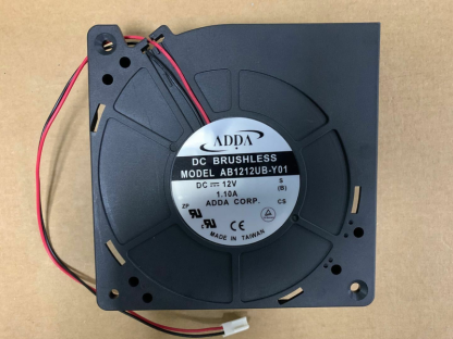 ADDA AB1212UB-Y01 冷却ファン 12V 1.10A 12032 12CM blower 2-Wire 新品 12 ヶ月保証 激安